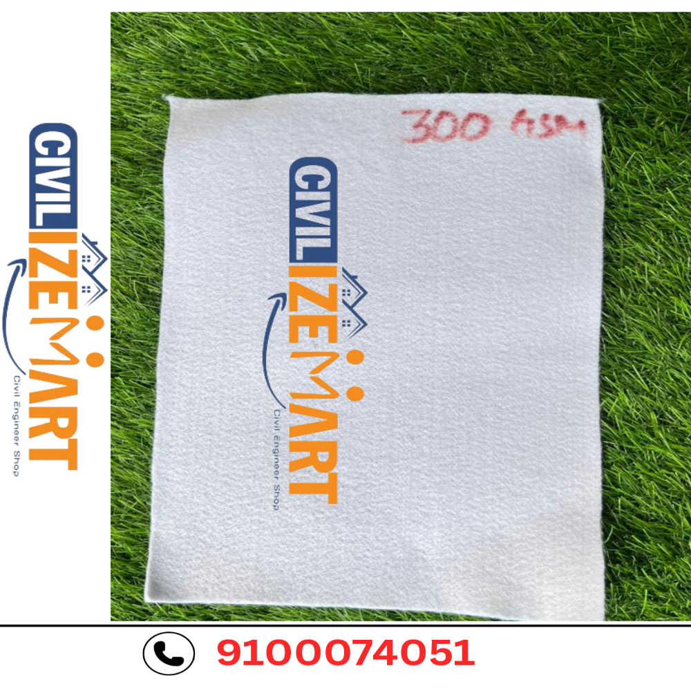 CIVILIZEMART NON-WOVEN GEOTEXTILES(100,120,150,200,250,300 GSM)
