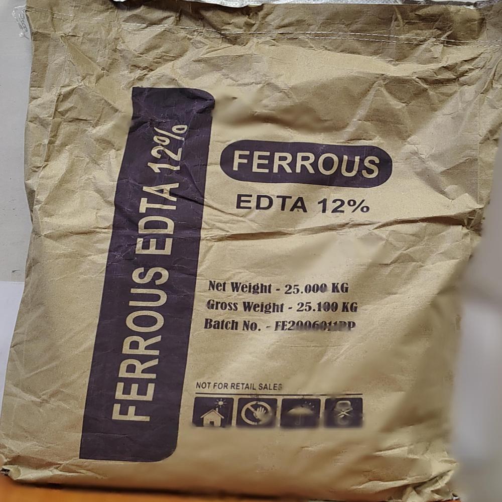 Chelated Iron Fe- EDTA-12% Micronutrient