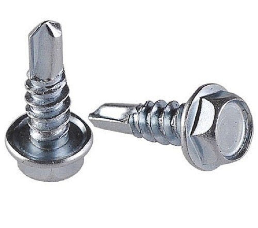Hexagonal Head Self Drilling Screws - Color: Roofing
