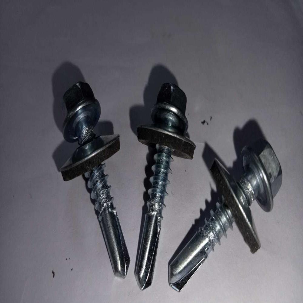 Hexagonal Head Self Drilling Screws - Color: Roofing