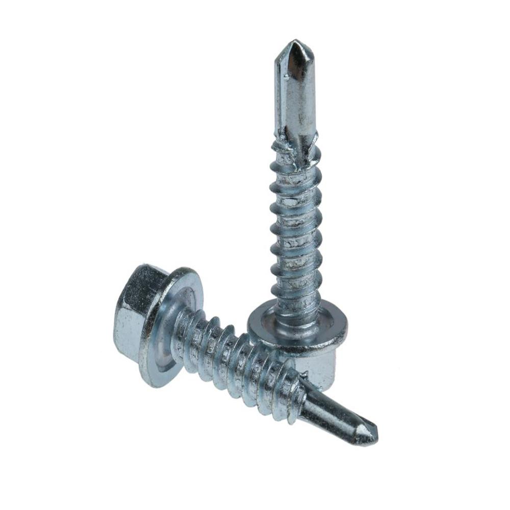 Hexagonal Head Self Drilling Screws - Color: Roofing