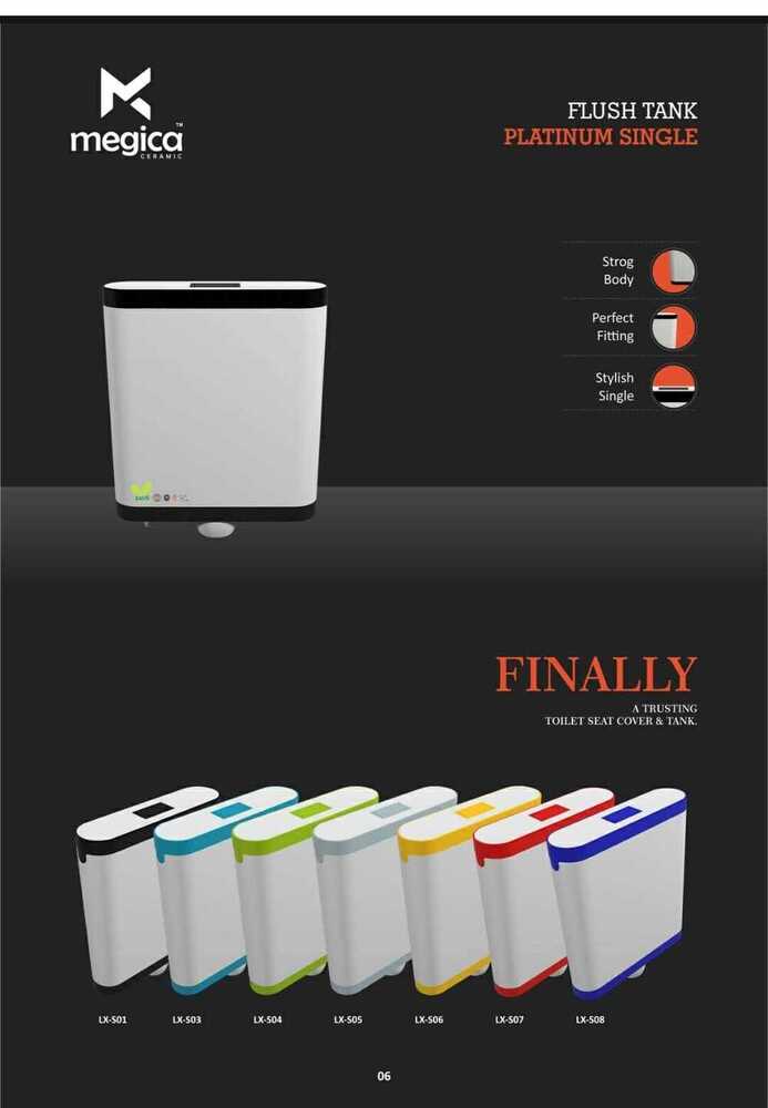 PLATINIUM FLUSH TANK