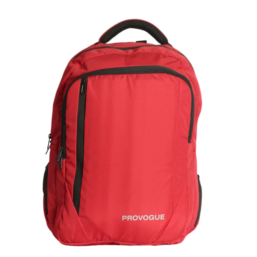 15 Kg Polyester School Bag - Color: Red