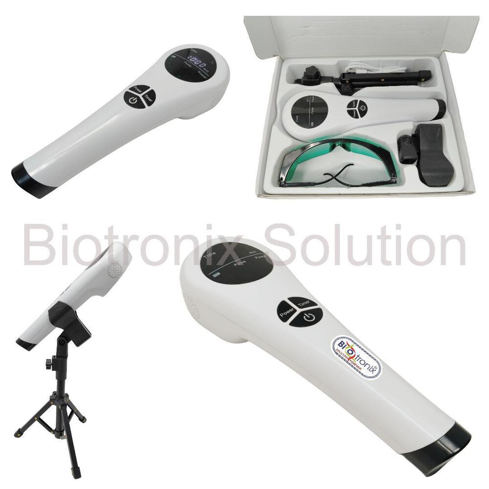 Rechargeable Laser Therapy Device with Stand, Fan Cooling & Digital Display