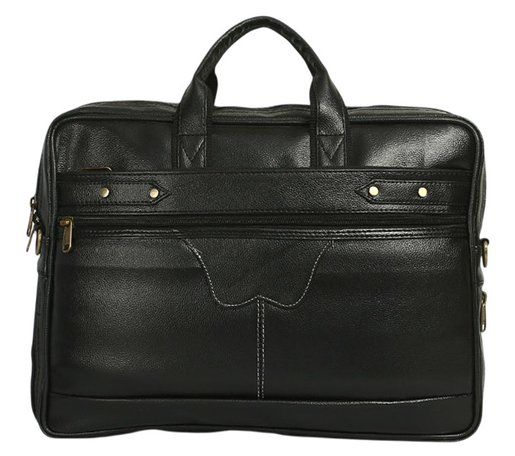 15.6 inch PU Leather Laptop Bag