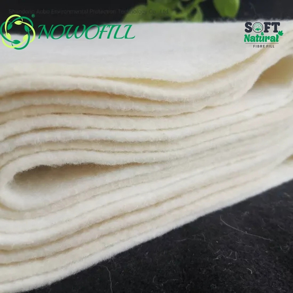 Merino Wool Wadding for Garments and Home Textile