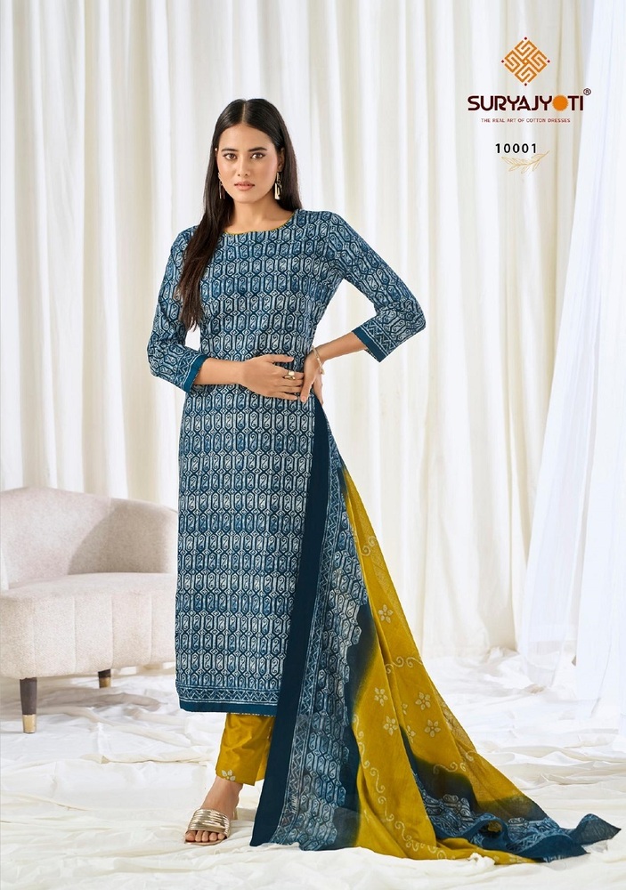 Suryajyoti Pehnava Vol-10  Dress Material
