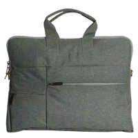 Olive Green Polyester Laptop Bag