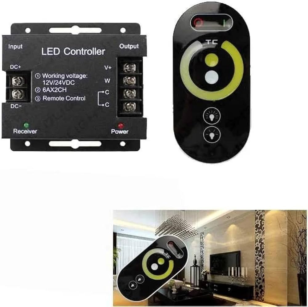 12A RF Single Color Touch Controller