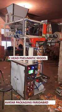 2 Head Pneumatic Packing Machine