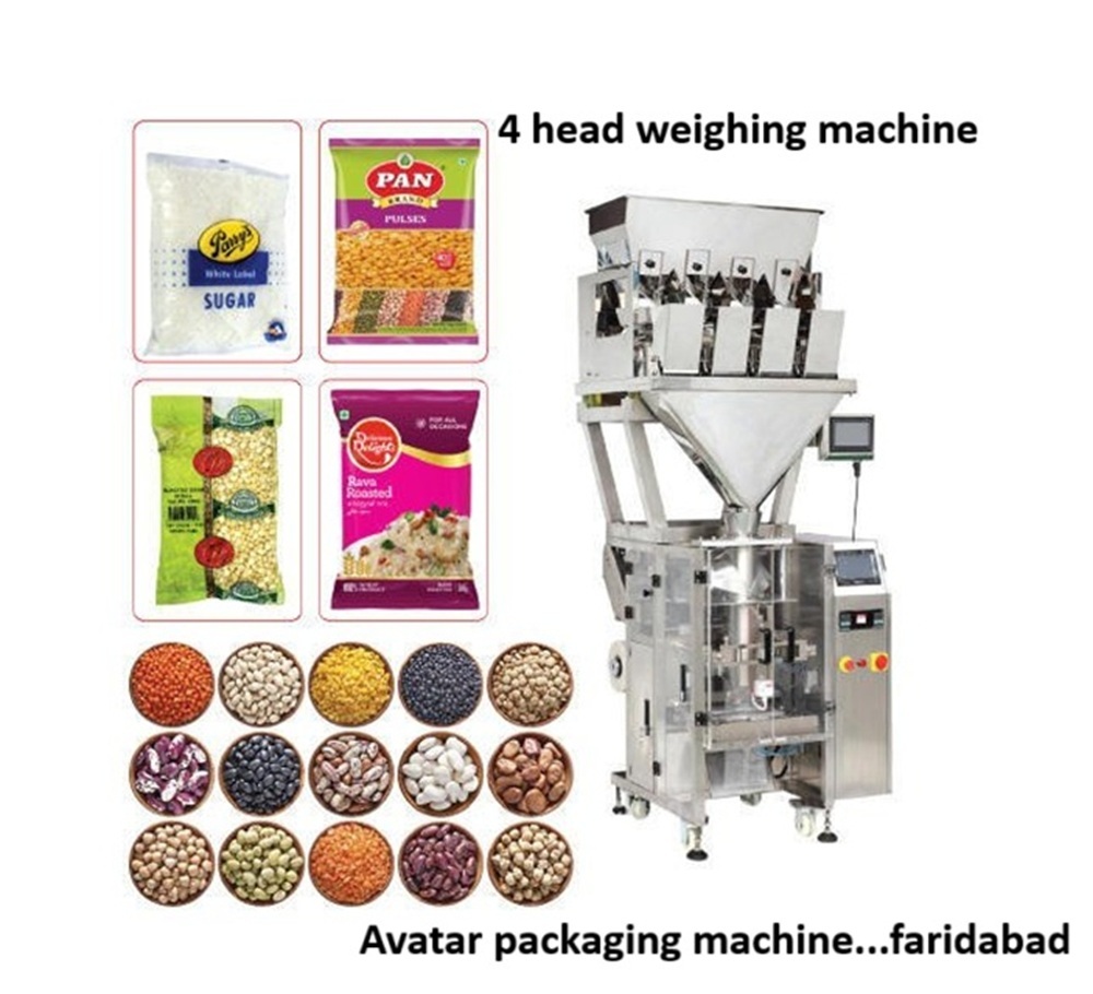 4 Head Weighing Filler Machine - Automatic Grade: Semi-Automatic