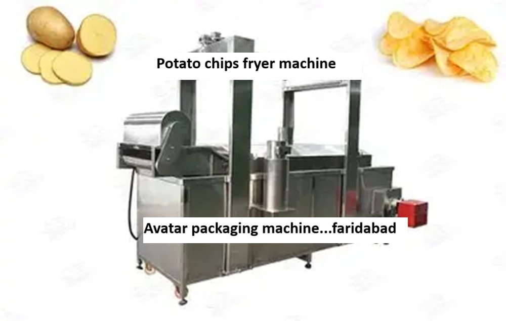 Potato Chips Fryer Machine