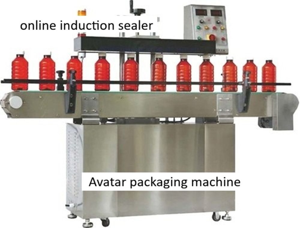 Online Induction Sealer Machine - Application: Industrial