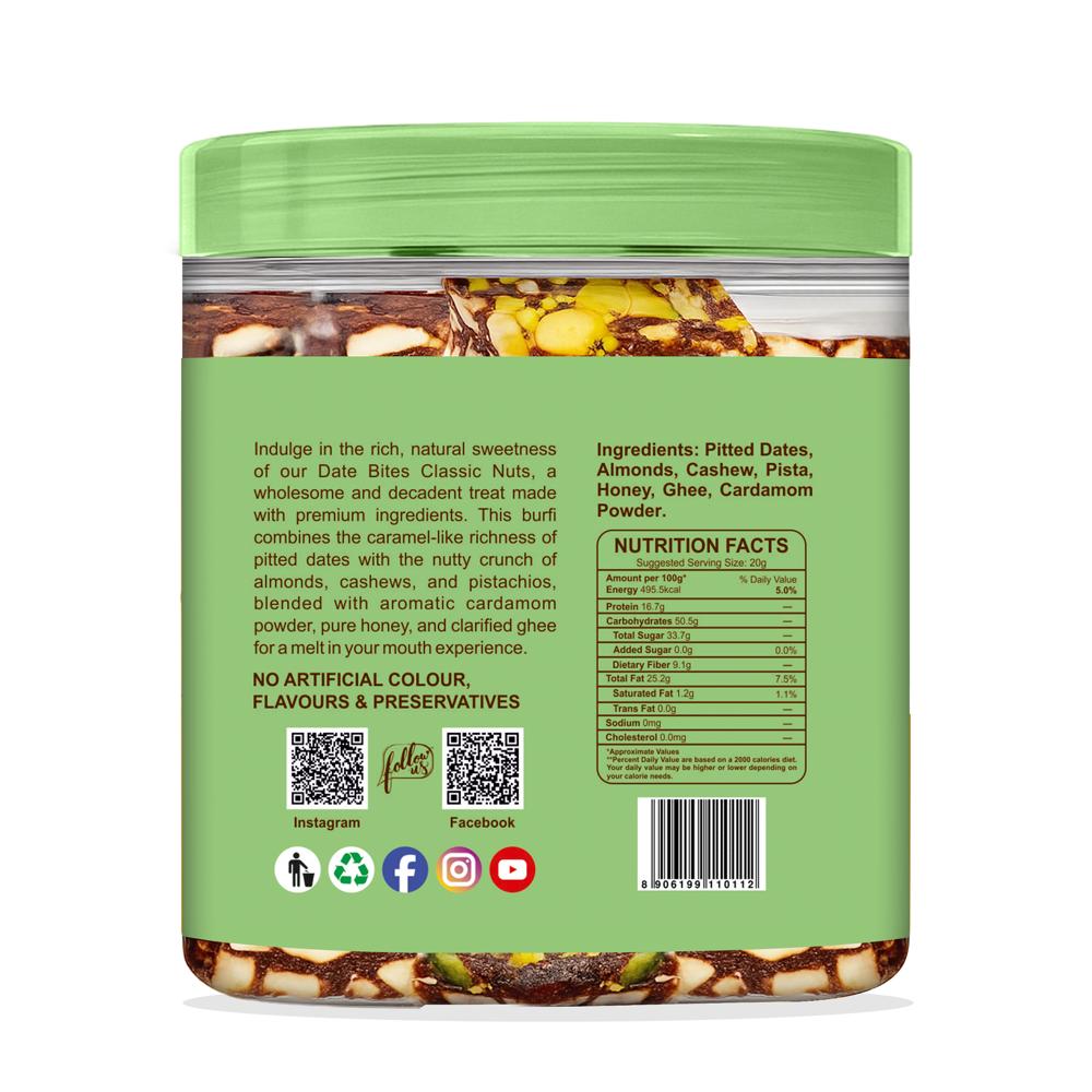 Date Bites - Packaging: Box