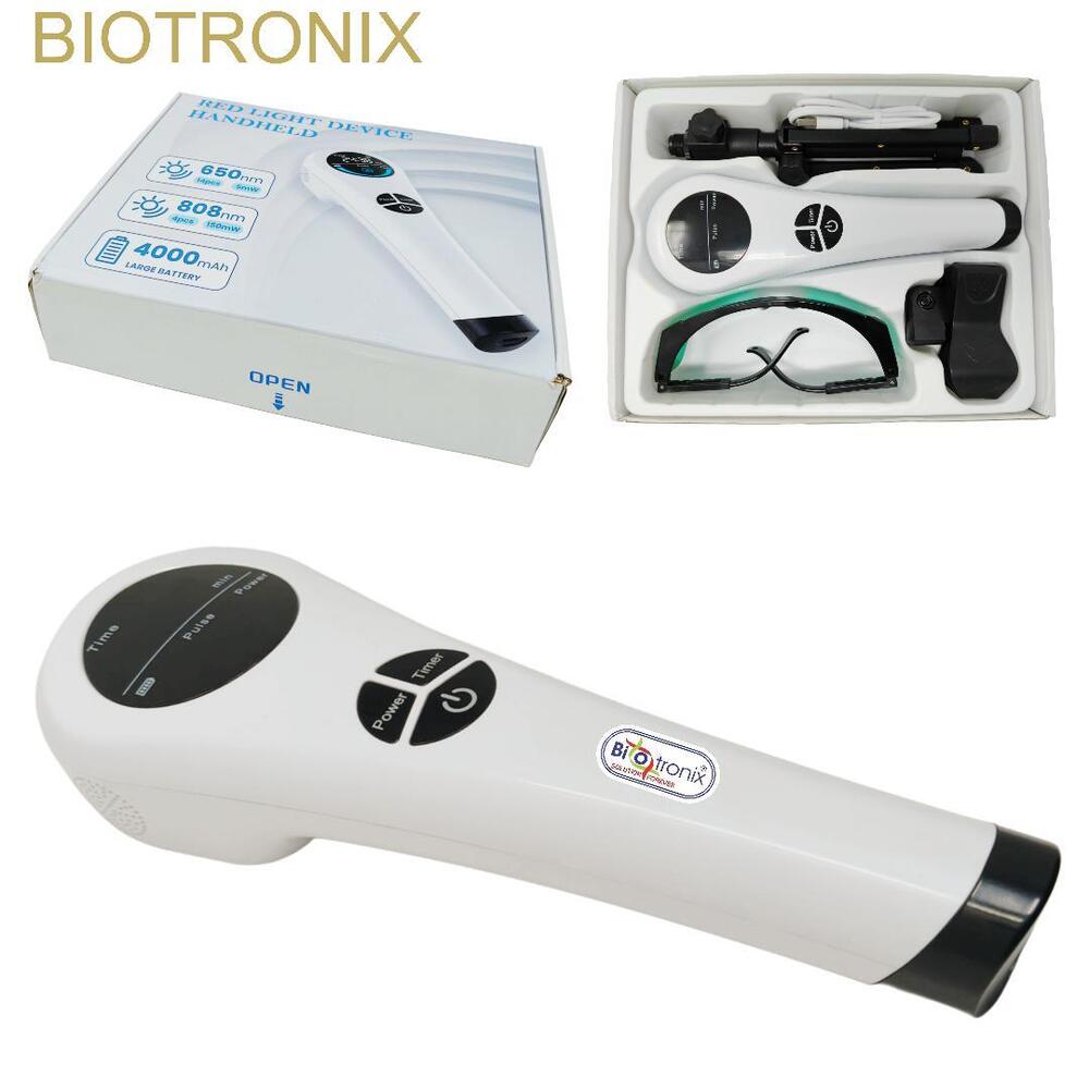 Dual Light Laser Physiotherapy Device 808nm + 650nm Rechargeable