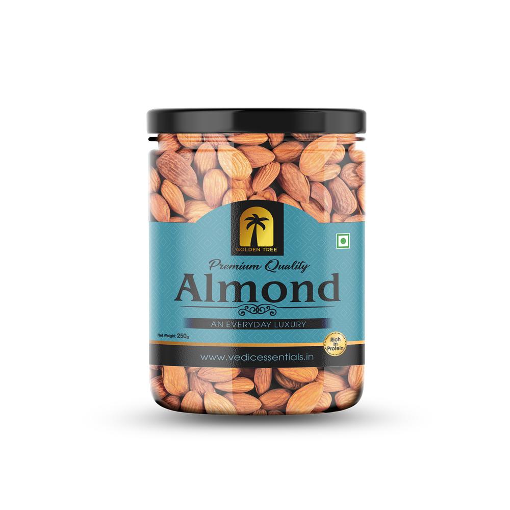 Almonds 250G - Packaging: Box