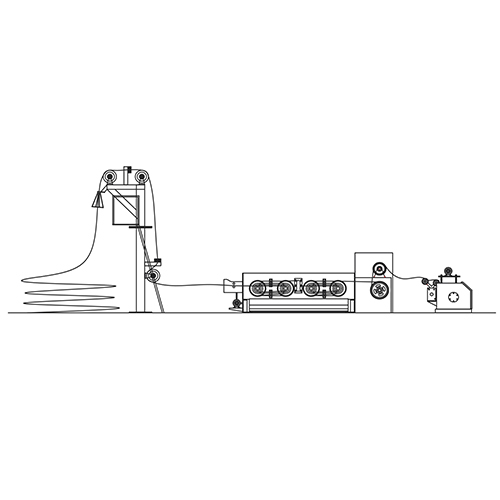 Rod Break Down Machine Four Spendle - Application: Wire Drawing