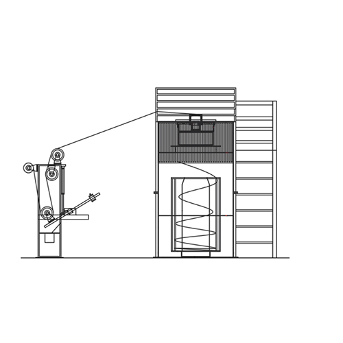 Drop Coiler Wire Drawing Machine