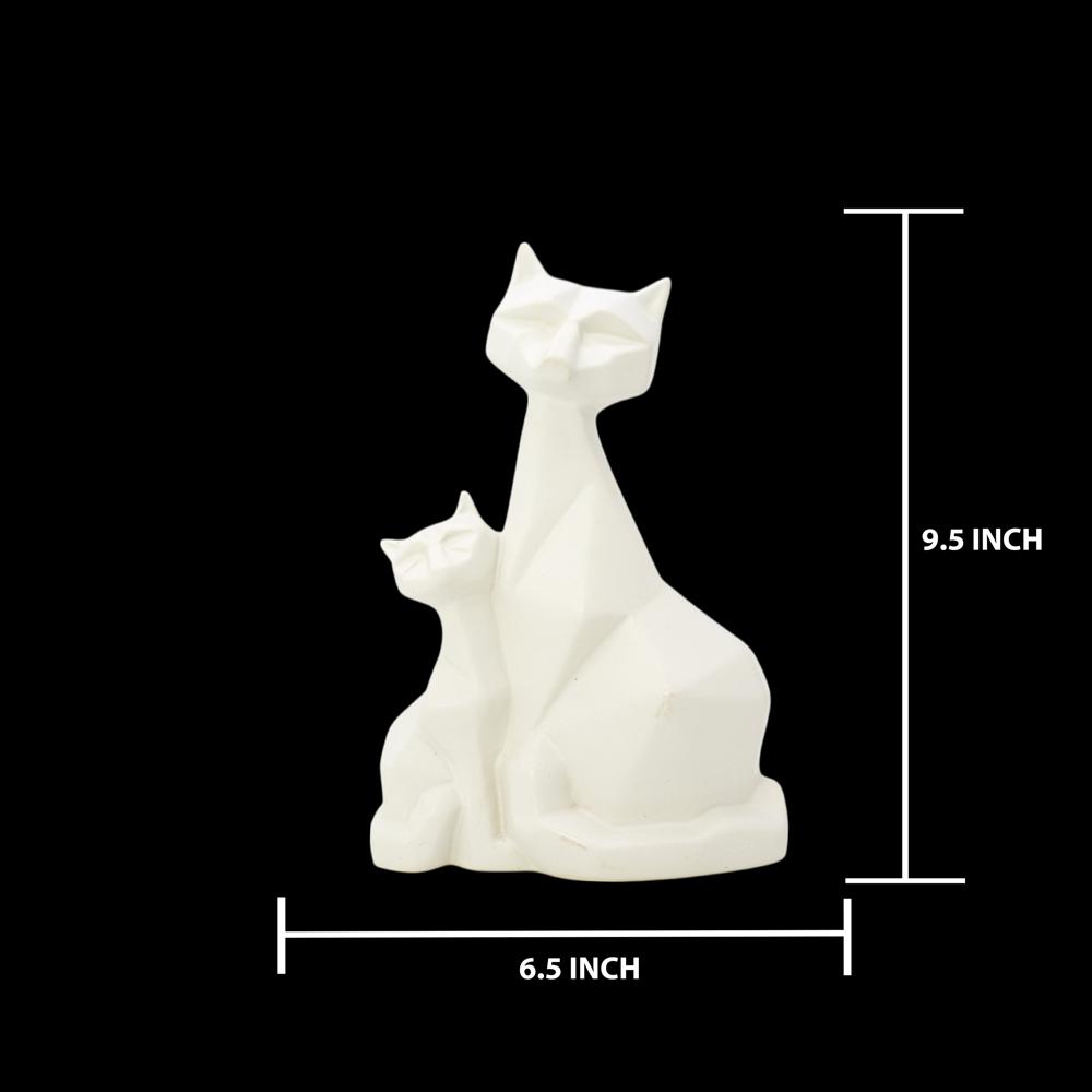 Ceramic Cat White