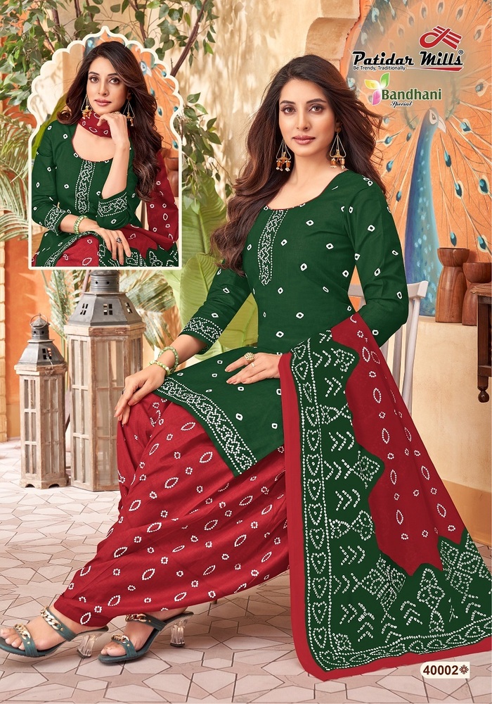 Patidar Bandhani Vol-40 Dress Material