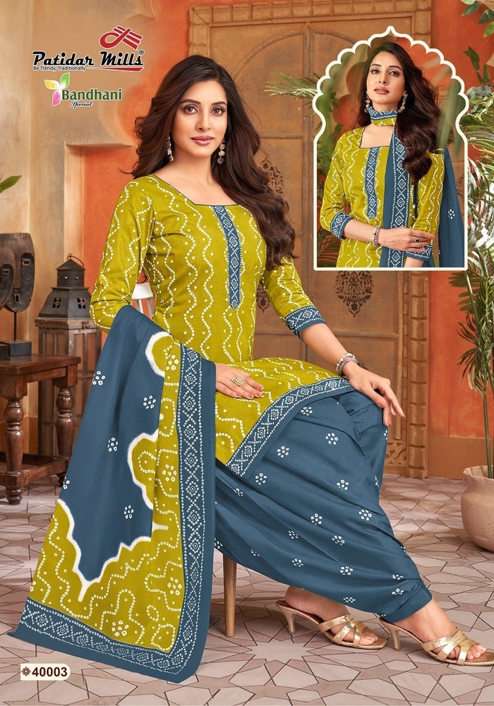 Patidar Bandhani Vol-40 A Dress Material