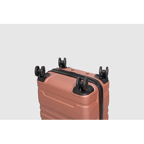 MAHROON ABS LUGGAGE TROLLEY BAG