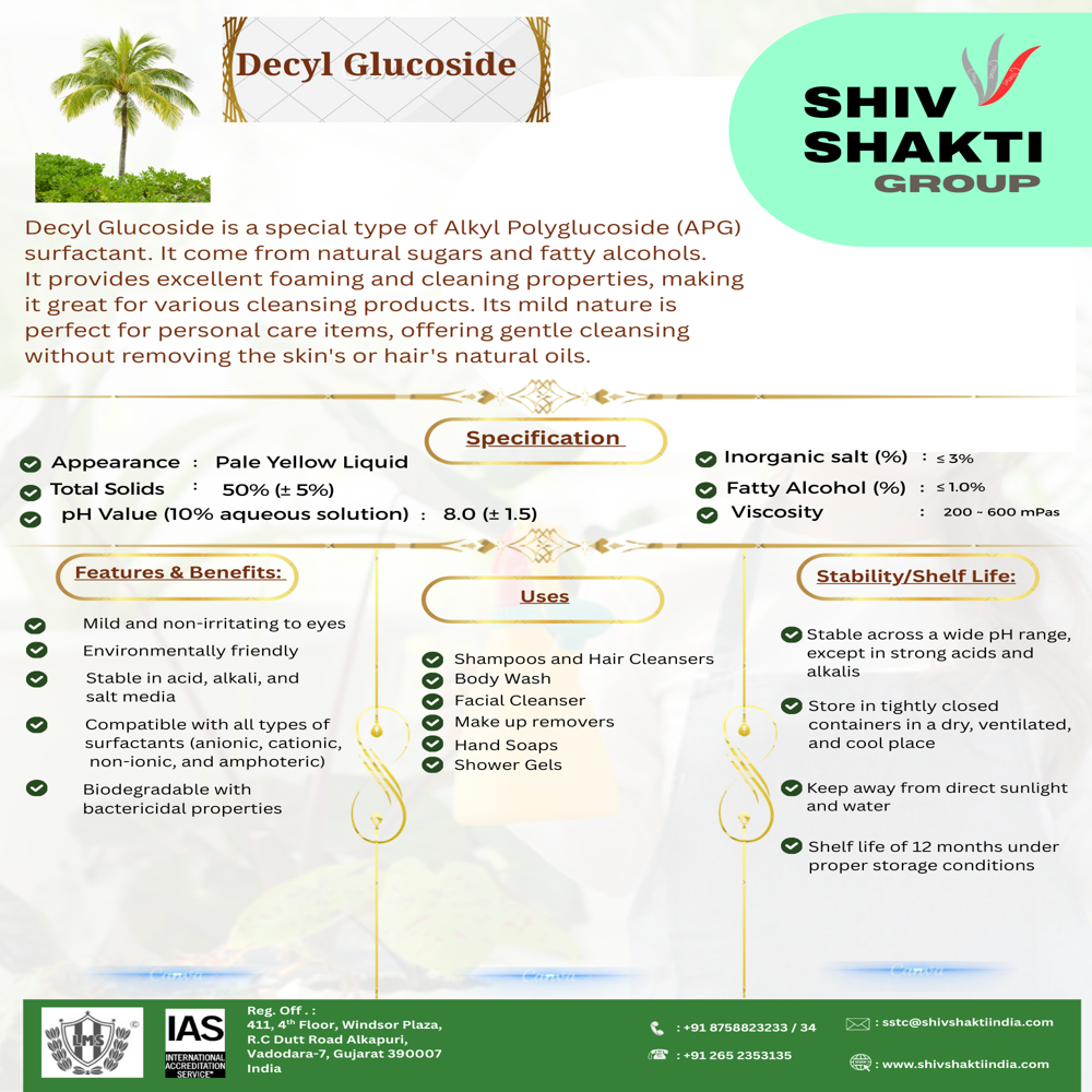 Decyl Glucoside - Application: Fertilizer