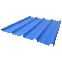 Color Coated Corrugated Roofing Sheet - Steel, 3mm Thickness, Glossy Green | Uv Resistant, Fire Resistant, Insulation-friendly