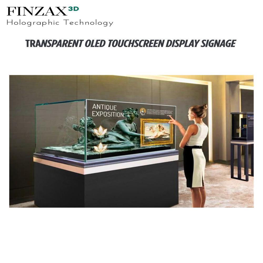Transparent OLED Touchscreen Display 30 inch 