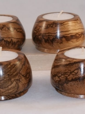 Candle Bowl - Color: Natural