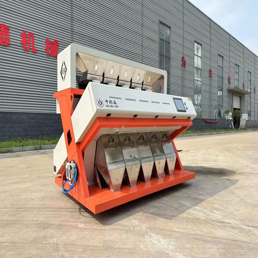 Professional High Precision Chute Style Grain Color Sorter Machine for Sesame Wheat Corn