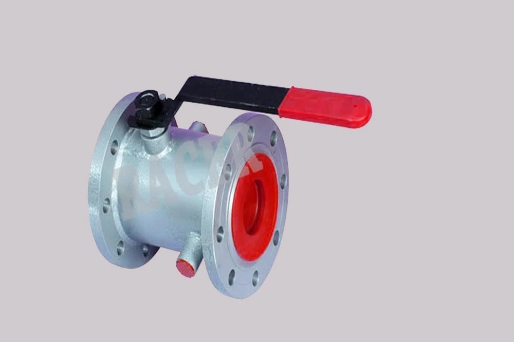 Jacketed Flanged End Ball Valve