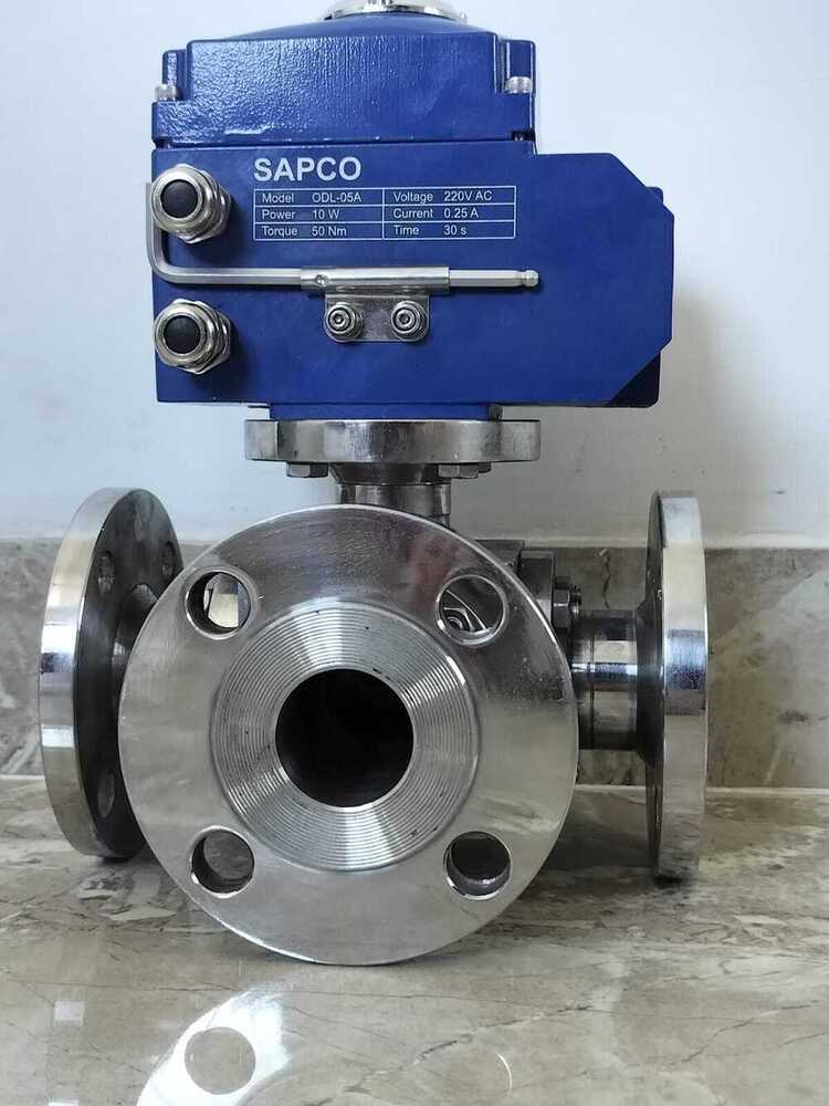 Ball Valve With Electrical Actuator