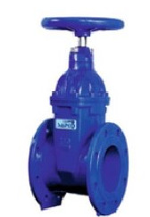 Sluice Gate Valve - Power Source: Hydraulic