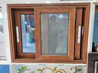 Domal Slide Window - Color: Brown
