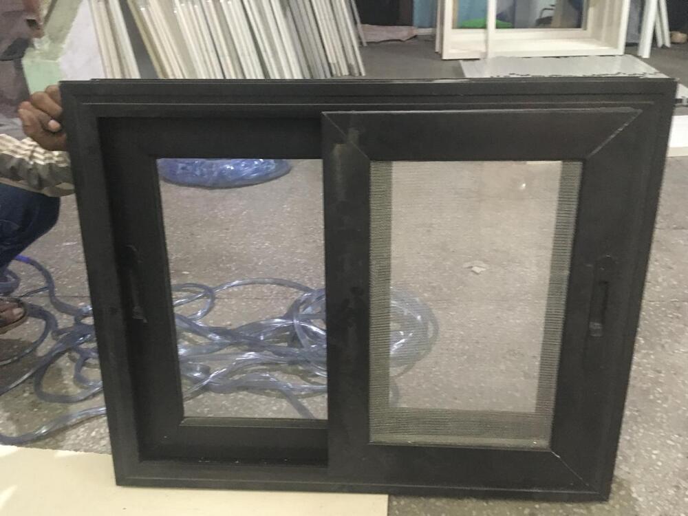 Domal Slide Window - Color: Brown