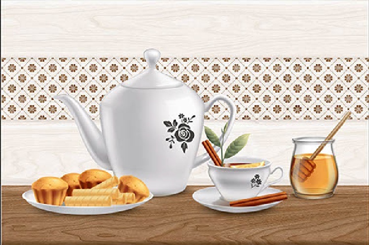 Glossy Kitchen Tile - Color: Purples / Lavenders