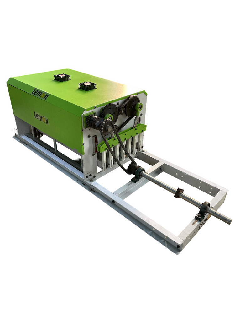 High Speed Electronic Lemon Jacquard Machine - Color: Green