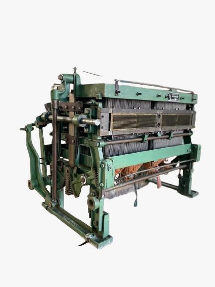 Jacquard Weaving Machine - Color: Green
