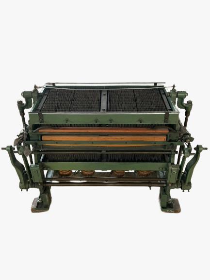 Jacquard Weaving Machine - Color: Green