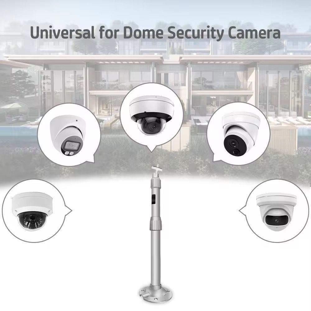 30-60Cm Cctv Camera Adjustable Stand - Color: Red