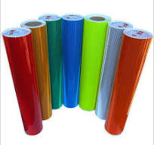 Nikkalite Reflective Tapes - Pvc Material, Multicolor, Single-sided Adhesive | Warning Use, Versatile Nikkalite Reflective Tapes