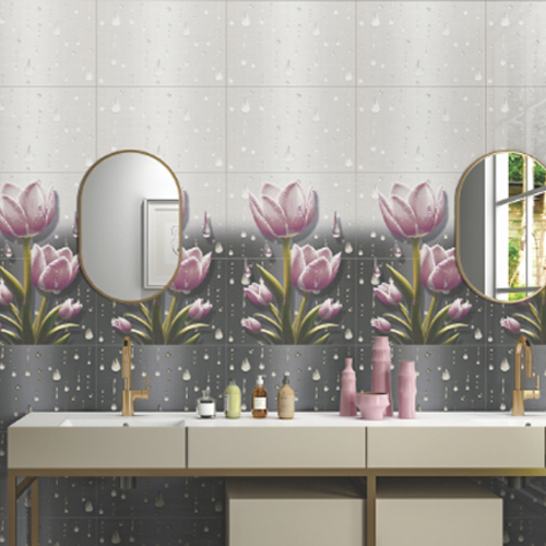 300x450mm Lotous Grey Ceramic Elevation Tiles