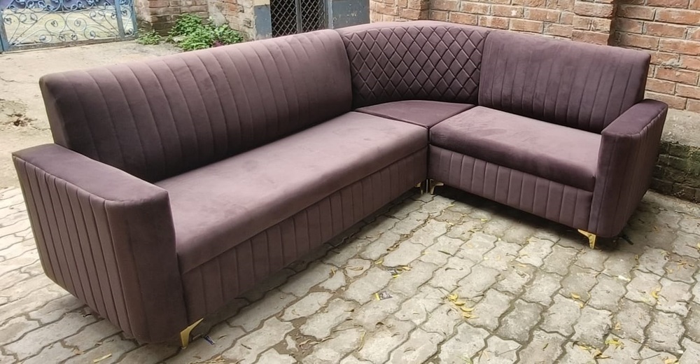 L Shape Corner Sofa Set - Assembly: No Assembly Required