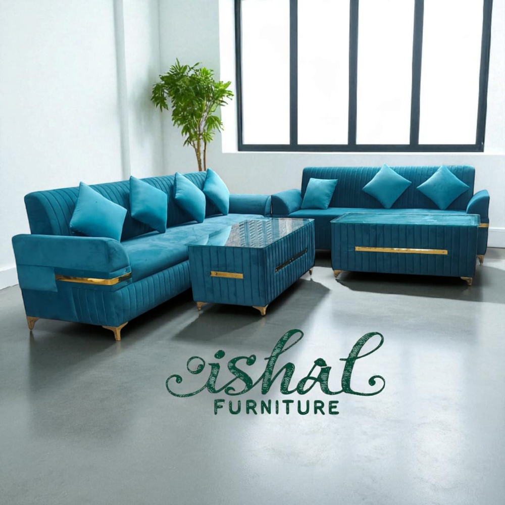 Royal One Full Covered 5 Seater Sofa Set