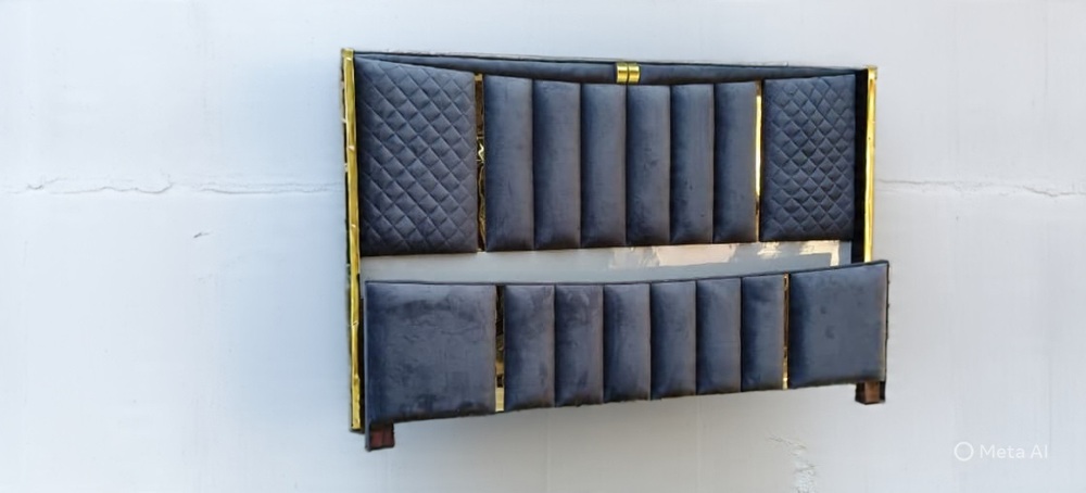 Luxury Model Double Wooden Bed Head Board