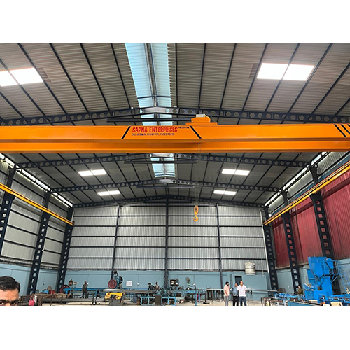 EOT Crane - Electric 415 Volt, Yellow Paint Coated Finish | Automatic Operation, Emergency Stop Feature, Various Size Options