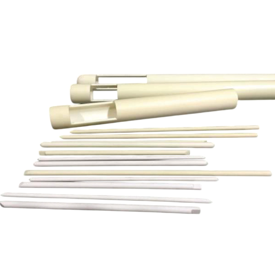 Industrial Ceramics Dialatometer Tubes - Color: White