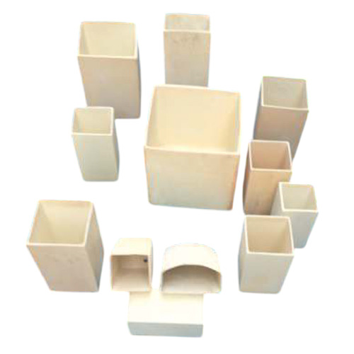 Ceramics Sillimanite Muffle Fittings - Color: White