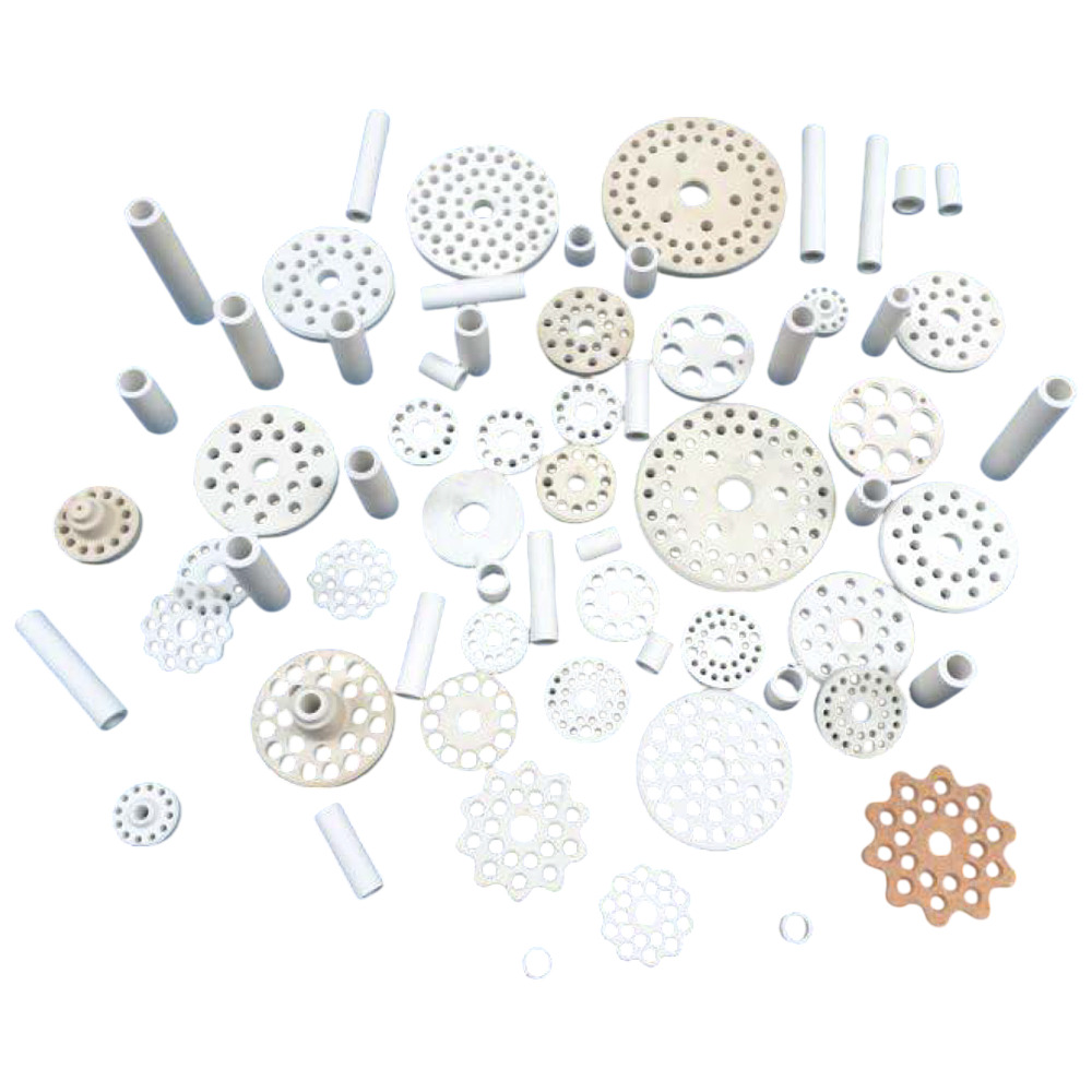 Radiant Tube Heater Discs And Spacers Fittings - Color: White